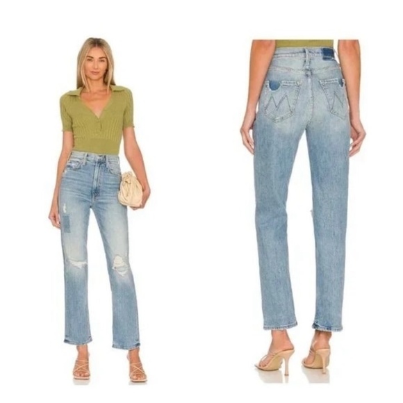 MOTHER Superior High Waisted Study Hover Jeans - Picture 3 of 12